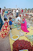 Khajuraho village - the market 